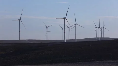 Wind power Stock Footage 318795834