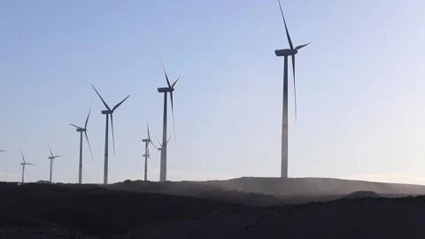 Wind power Stock Footage 318795835
