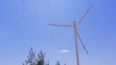 Wind power Stock Footage 318795904