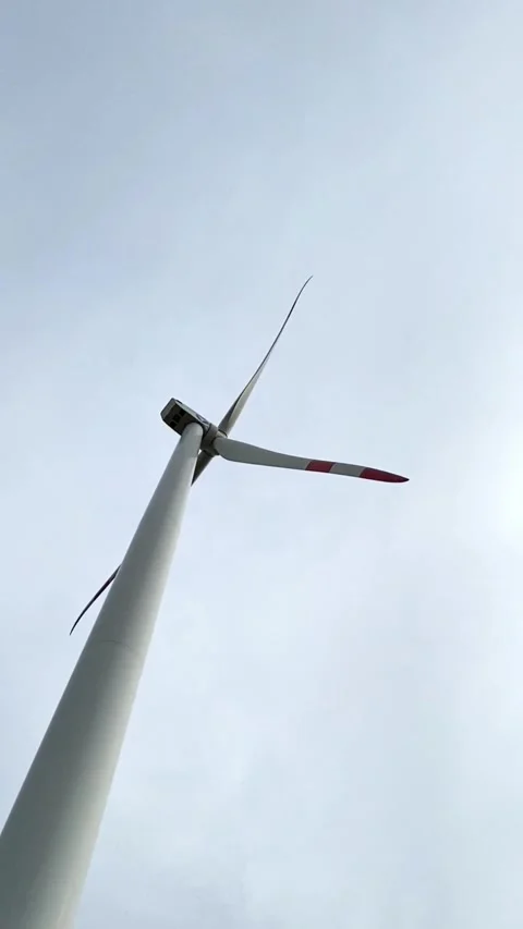 Wind Power Generation Ecological Energy Sustainable Development Stock Footage 279014116
