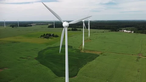 Wind power generator 動画素材 133630172