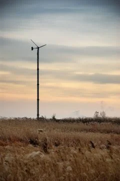 Wind power generator Stock Photos