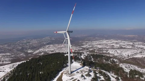 Wind Power green energy Stock Footage 105006050