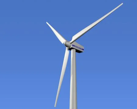 Wind power Stock Illustration