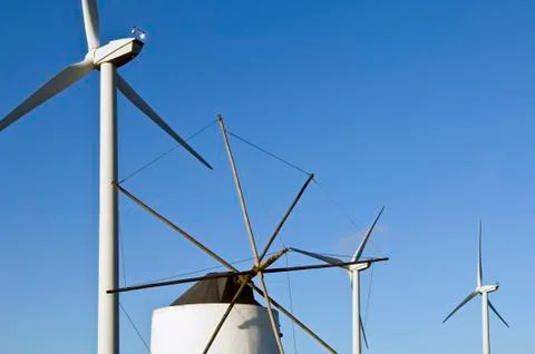 Wind power Stock Photos