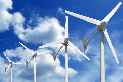 Wind power Stock Photos