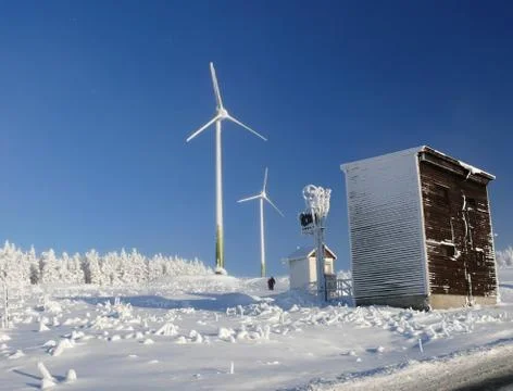 Wind power Foto stock