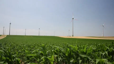 Wind power plant austria 스톡 동영상 142973254