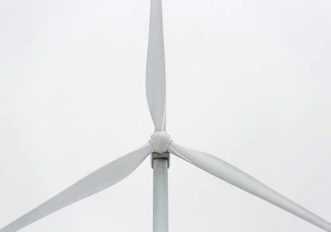 Wind Power Station Close Up Stock Photos
