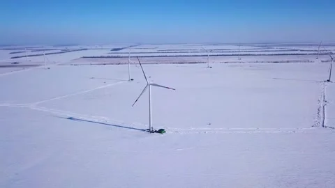 Wind power station 스톡 동영상 86626802