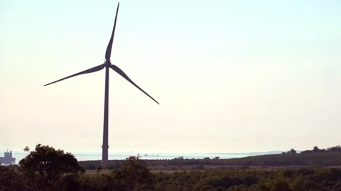Wind power station 動画素材 257557404