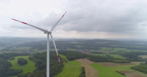 Wind Power Technology Stock Footage 80439278