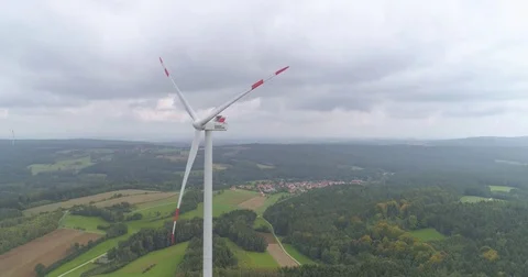 Wind Power Technology Stock Footage
