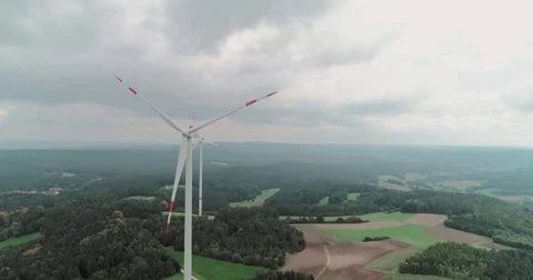 Wind Power Technology Stock Footage