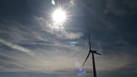 Wind power, Wind turbines, Spain Stock Footage 234378655