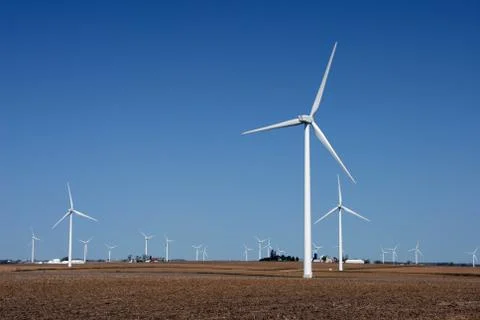 Wind powered generator Stock Photos
