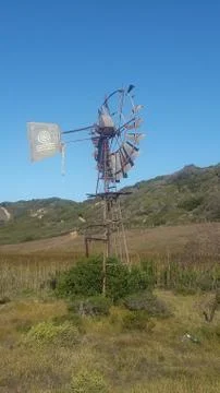Wind pump Fotos de archivo