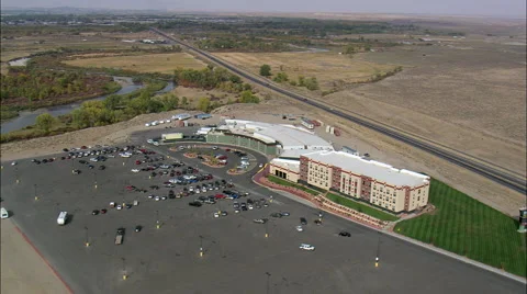 Wind River Casino Stock Footage 66827122