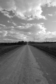 Wind Road 스톡 사진