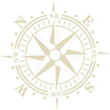 Wind rose Illustrazione stock