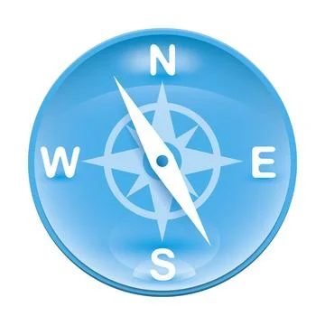 Wind rose An image of a blue wind rose icon Copyright: xZoonar.com/magannx... Stock Photos