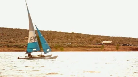 Wind sail Video stock 11244045