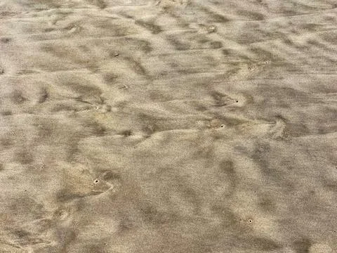 Wind-Sculpted Sand Texture Stock Photos