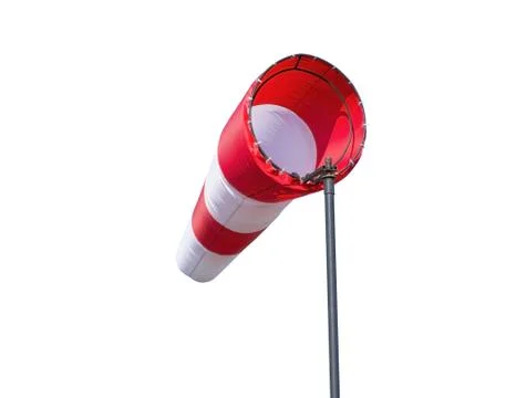 Wind sleeve flying Stock Photos