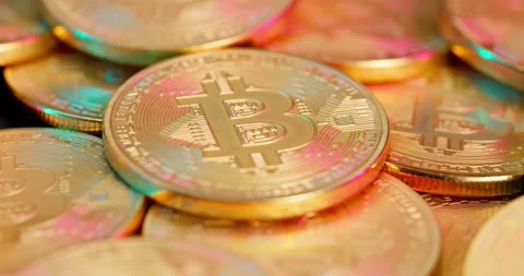 Wind Smoke Bitcoin Coins 動画素材 273490484