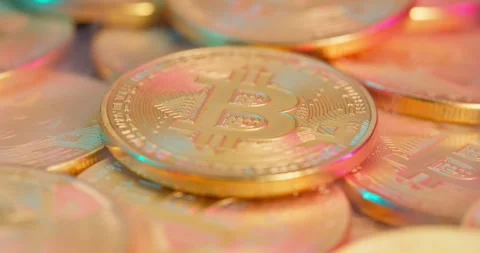 Wind Smoke Bitcoin Coins 動画素材 273490663