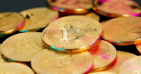 Wind Smoke Bitcoin Coins 動画素材 273493029