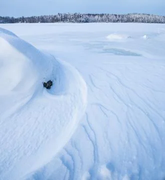 Wind snow pattern background Stock Photos