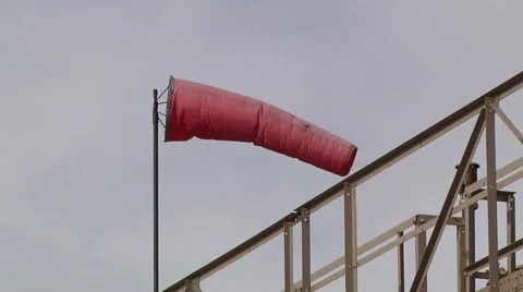Wind Sock Close up Stock-Footage 43043823