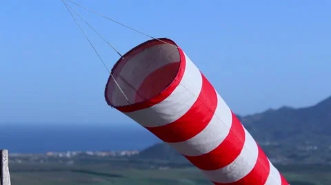 Wind sock Stock Footage 52124701