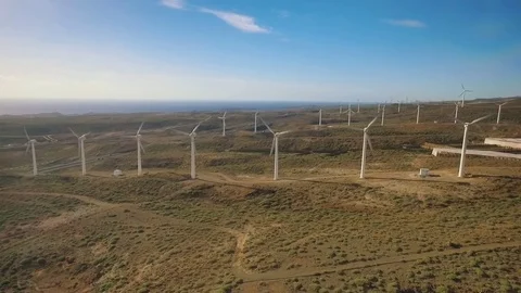 Wind source of clean energy Vídeos de archivo 78311453