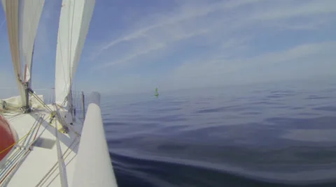 Wind still with strong currents Stock Footage 25420286