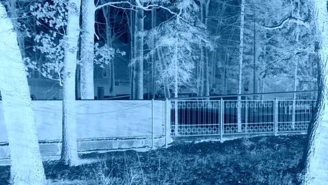 Wind Storm At Ghost World On The Frontal View Stock Footage 84104309