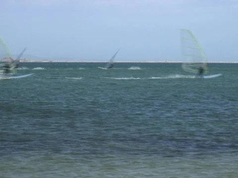 Wind Surf 1 Stock Footage 490442