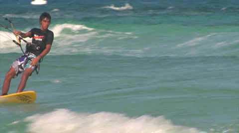 Wind surf board Stock Footage 1065004