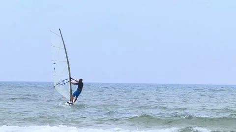 Wind Surfer Stockbeeldmateriaal 7737705