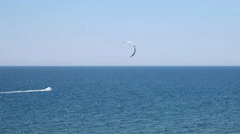 Wind surfer Stock Footage 26138487