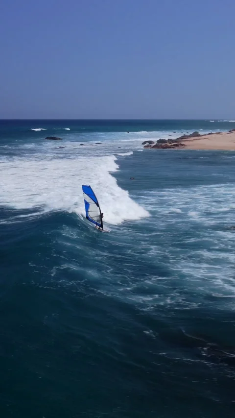 Wind Surfer Stock Footage 278830454