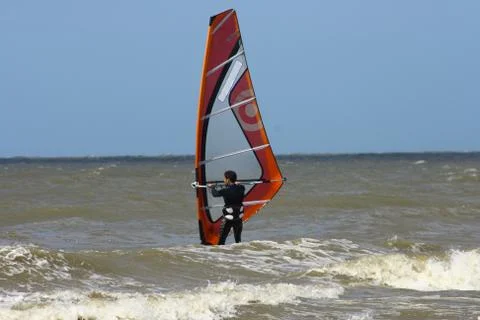 Wind surfer Stock Photos
