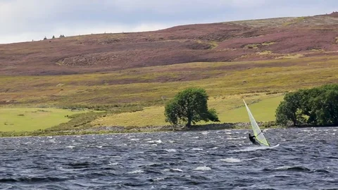 Wind surfers 3976 Stock Footage 93626569
