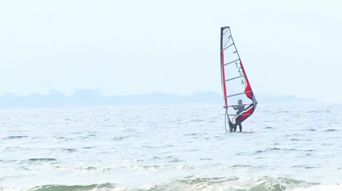 Wind Surfers Stockbeeldmateriaal 7737721