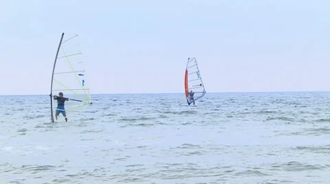 Wind Surfing 動画素材 7737707