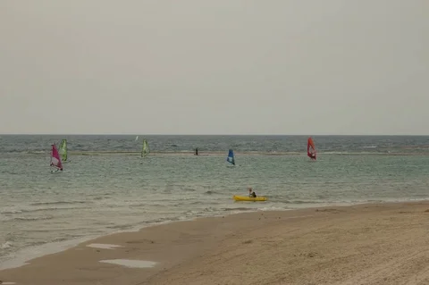 Wind Surfing Timelapse 5K Vidéo 75158367