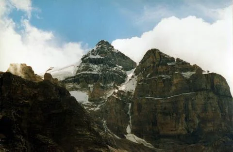 Wind Swept Peak Stock Photos