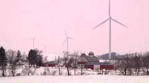 Wind turbine 02 Stock Footage 7134298