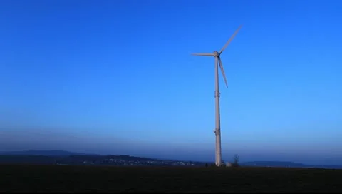 Wind turbine 1a 库存影片 11242626